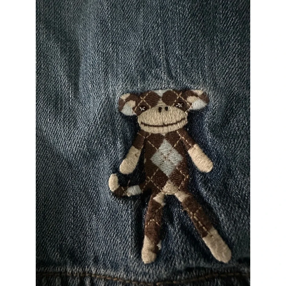 Vintage Baby Gymboree Sunglasses Sock Monkey Flare Jeans Size 12-18 Months